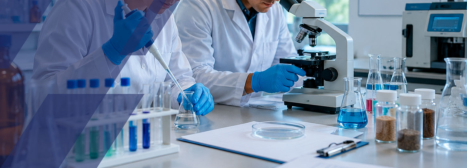 Muestreo, análisis de laboratorio y caracterización de sustancias