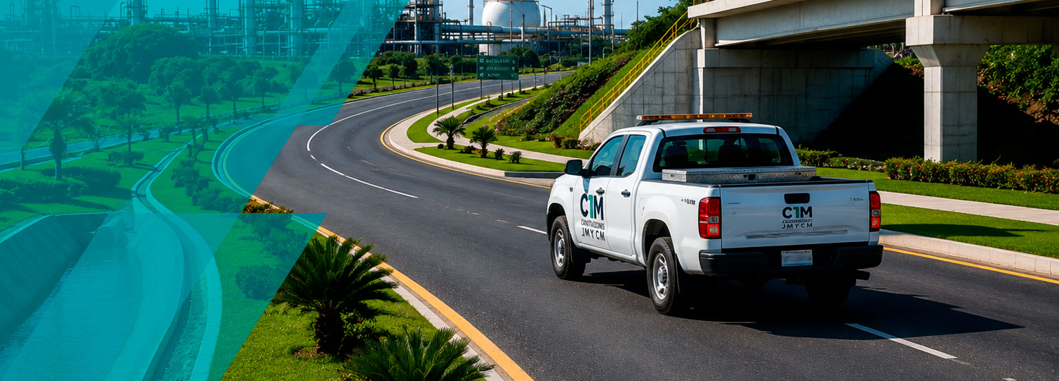 Obra civil e infraestructura para proyectos públicos e industriales
