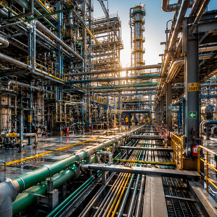 Protección especializada para tuberías industriales