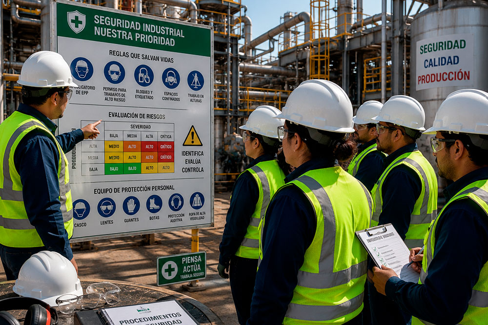 Seguridad Industrial, Salud Ocupacional y Gestión de Riesgos